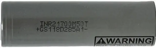 Main image of 3.7 Volt IMR 21700 Lithium Ion Battery (5000 mAh)