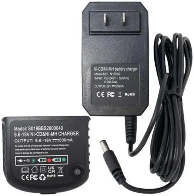 Main image of Black & Decker 9.6-18 Volt 5.0A NiMH/NiCd Replacement Battery Charger
