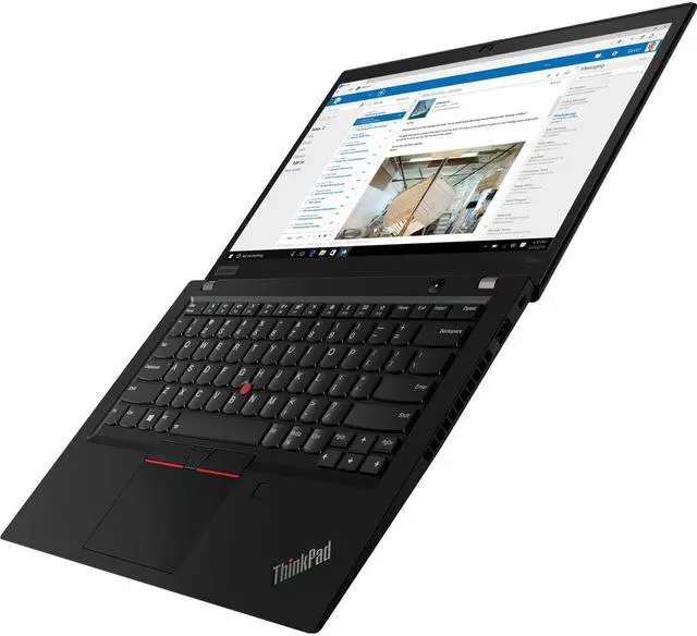 Alt view image 3 of 6 - Lenovo Thinkpad T490s 14" Full HD FHD (1920x1080) IPS Anti-Glare Business Laptop (Intel Quad-Core i7-8565U, 8GB DDR4 RAM, 1TB PCIe SSD) Backlit, Type-C, Thunderbolt, Fingerprint, Windows 10 Pro 64-bit