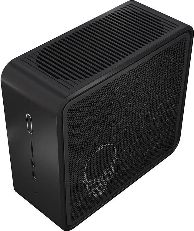 Alt view image 2 of 7 - Intel NUC 9 NUC9i5QNX Ghost Skull Canyon Extreme Gaming Box Elite Business Desktop (Intel Quad-Core i5-9300H (Beat i7-7700HQ), 16GB RAM, 512GB PCIe SSD) Thunderbolt, Wi-Fi 6, Windows 10 Pro