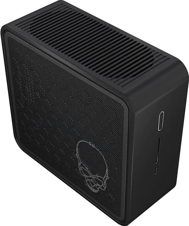 Alt view image 3 of 7 - Intel NUC 9 NUC9i5QNX Ghost Skull Canyon Extreme Gaming Box Elite Business Desktop (Intel Quad-Core i5-9300H (Beat i7-7700HQ), 16GB RAM, 512GB PCIe SSD) Thunderbolt, Wi-Fi 6, Windows 10 Pro