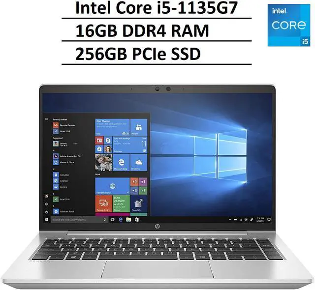 Main image of 2021 Newest HP ProBook 440 G8 14" FHD (1920 x 1080) Business Laptop (Intel Quad-Core i5-1135G7(Beat i7-10510U), 16GB DDR4 RAM, 256GB PCIe SSD) Backlit, Webcam, Type-C, Windows 10 Pro