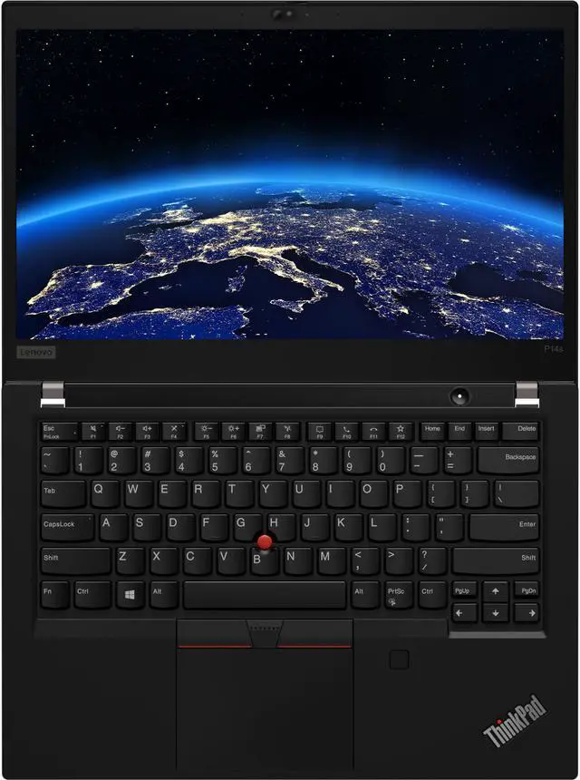 Alt view image 3 of 7 - 2022 Lenovo ThinkPad P14s 14" FHD Touchscreen (AMD 8-core Ryzen 7 Pro 5850U, 48GB RAM, 2TB PCIe SSD) Mobile Workstation Laptop, Type-C, Fingerprint Reader, Wi-Fi 6, IST Computers HDMI, Windows 10 Pro