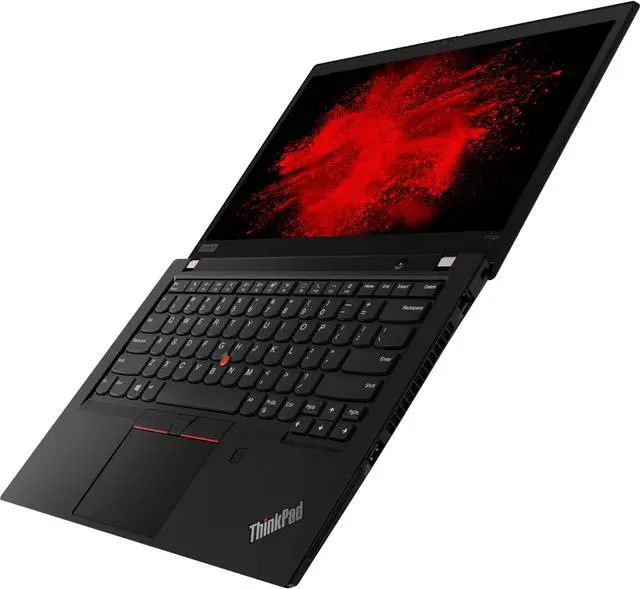 Alt view image 2 of 7 - 2022 Lenovo ThinkPad P14s 14" FHD Touchscreen (AMD 8-core Ryzen 7 Pro 5850U, 48GB RAM, 2TB PCIe SSD) Mobile Workstation Laptop, Type-C, Fingerprint Reader, Wi-Fi 6, IST Computers HDMI, Windows 10 Pro