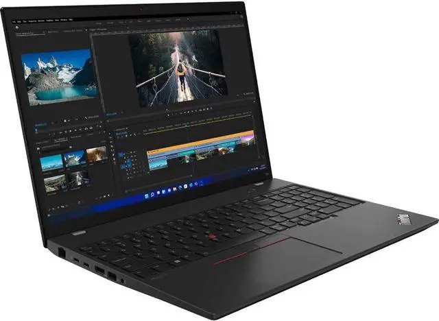 Alt view image 3 of 7 - 2022 ThinkPad T16 16" FHD+ Touchscreen (Intel 12-Core i7-1260P, 32GB RAM, 2TB PCIe SSD, IPS) Business Laptop, Backlit KB, 2 x Thunderbolt 4, Fingerprint, Wi-Fi 6E, 1080p Webcam, Windows 11 Pro