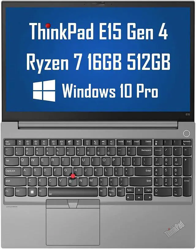 Main image of Lenovo ThinkPad E15 Gen 4 15.6" FHD Business Laptop (AMD Ryzen 7 5825U, 16GB RAM, 512GB PCIe SSD, 8-Core (Beat i7-1165G7)) IPS Anti-Glare, FHD Webcam, Type-C, HDMI, Wi-Fi 6, Win 10 / Win 11 Pro