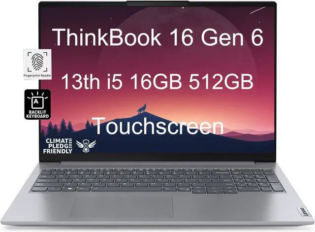 Lenovo ThinkBook 16 Gen 6 Business Laptop (16