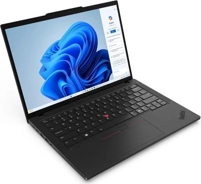 Alt view image 7 of 7 - Lenovo ThinkPad T14 Gen 5 Business Laptop (14" FHD+, Intel Core Ultra 5 125U (>i7-1355U), 16GB DDR5, 512GB SSD), AI PC, Backlit, FP, 5MP Webcam, 2x Thunderbolt 4, Wi-Fi 6E, Win 11 Pro w/ AI Copilot