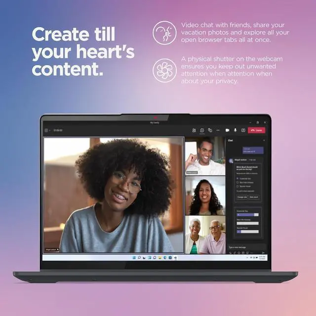 Alt view image 4 of 7 - Lenovo IdeaPad Flex 5i 2-in-1 Laptop (14" FHD+ Touchscreen, Intel Core i3-1215U, 8GB RAM, 256GB SSD) Convertible, Fingerprint, FHD Webcam, 9-Hr Battery Life, IST Pen, Win 11 Home in S Mode, Grey