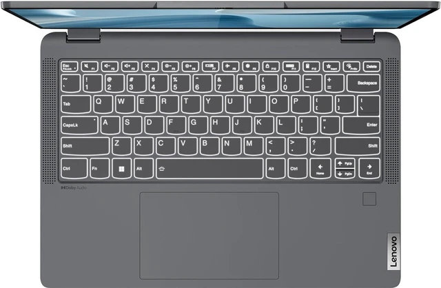 Alt view image 7 of 7 - Lenovo IdeaPad Flex 5i 2-in-1 Laptop (14" FHD+ Touchscreen, Intel Core i3-1215U, 8GB RAM, 512GB SSD) Convertible, Fingerprint, FHD Webcam, 9-Hr Battery Life, IST Pen, Win 11 Home in S Mode, Grey