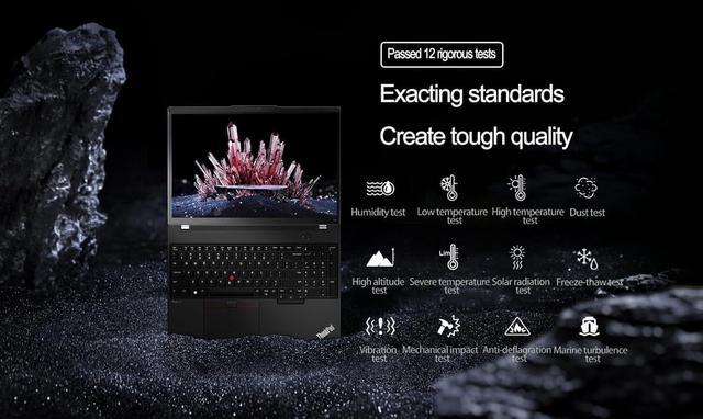 Alt view image 5 of 7 - Lenovo ThinkPad T16 Gen 3 Business Laptop (16" FHD+, Intel Core Ultra 7 155U, 64GB DDR5 RAM, 2TB SSD), 5MP Webcam, Backlit, Fingerprint, Ethernet, Wi-Fi 6E, Win 11 Pro, 2025 AI PC