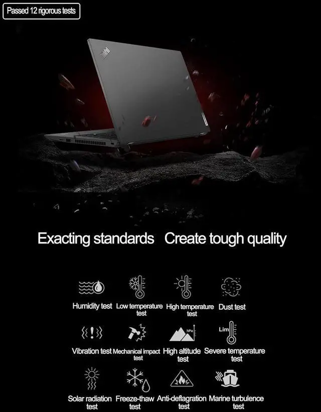Alt view image 5 of 7 - Lenovo ThinkPad T14 Gen 4 Business Laptop (14" FHD+, Intel 10-Core i5-1335U, 16GB RAM, 512GB SSD), Backlit KB, 2 x Thunderbolt 4, Wi-Fi 6E, Webcam, Fingerprint, Win 11 Pro w / Copilot, Black