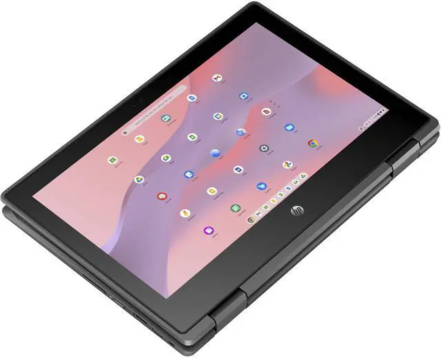Alt view image 5 of 7 - HP Chromebook X360 11 Pro Fortis 2-in-1 Touchscreen (11.6", Intel Processor, 4GB RAM, 96GB Storage), Ruggedized & Spill-Resistant Convertible Students & Education Laptop, IST Pen, Webcam, Chrome OS