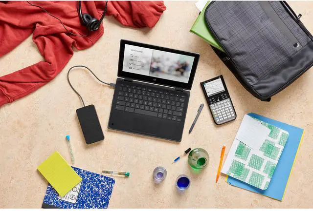 Alt view image 7 of 7 - HP Chromebook X360 11 Pro Fortis 2-in-1 Touchscreen (11.6", Intel Processor, 4GB RAM, 160GB Storage), Ruggedized & Spill-Resistant Convertible Students & Education Laptop, IST Pen, Webcam, Chrome OS
