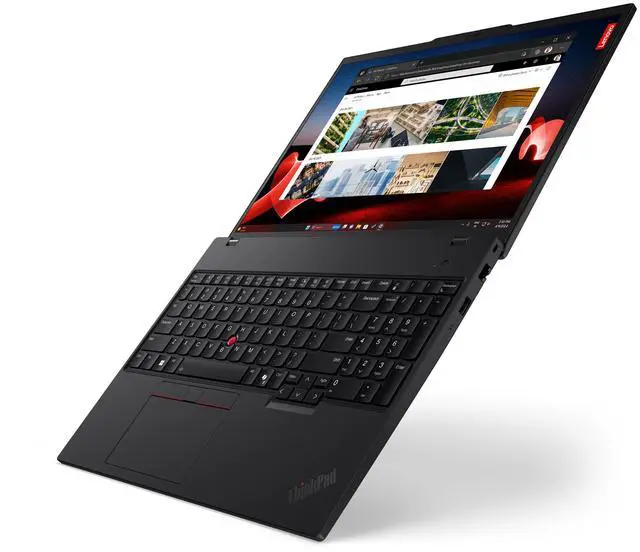 Alt view image 7 of 7 - Lenovo ThinkPad T16 Gen 3 Business Laptop (16" FHD+, Intel 12-Core Ultra 5 125U (>i7-1355U), 64GB DDR5, 2TB SSD), Support 3 Monitors, Fingerprint, Backlit, 5MP Webcam, Win 11 Pro, 2025 AI PC, Black