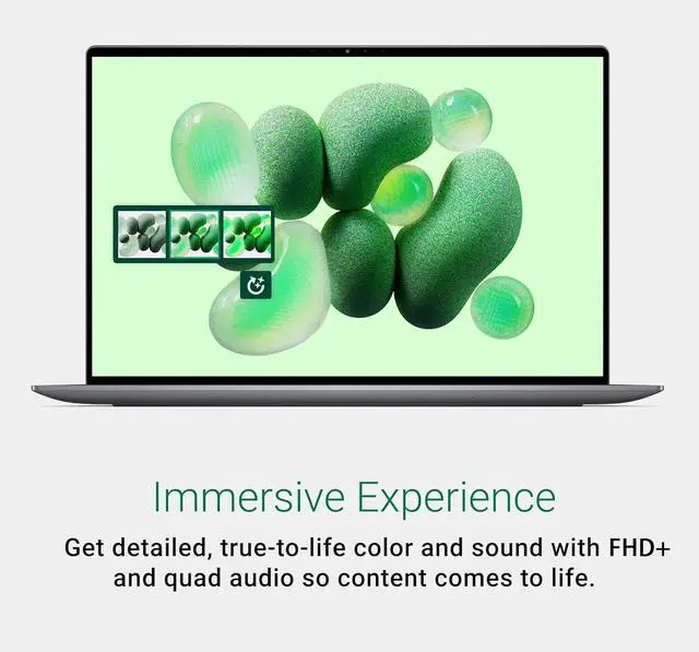 Alt view image 4 of 7 - 2025 Dell XPS 13 9345 Laptop, Copilot+ AI PC (13.4" FHD+ 120Hz, Qualcomm 12-Core Snapdragon X Elite, 32GB 8848MT/s RAM, 1TB SSD), Thin & Light, 27 Hours Battery Life, IR Webcam, Wi-Fi 7, Win 11 Pro