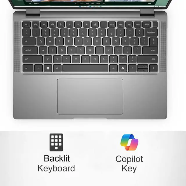 Alt view image 6 of 7 - Dell Latitude 7450 7000 Business Laptop (14" FHD+, Intel 12-Core Ultra 5 135U (> i7-1355U), 32GB RAM, 2TB SSD), Backlit KB, 1080p RGB HDR Webcam, 2 x Thunderbolt 4, Wi-Fi 7, Win 11 Pro, 2025 AI PC