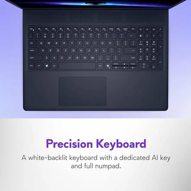 Alt view image 4 of 7 - Alienware 16 Aurora Gaming Laptop (16" QHD+ 120Hz, Intel 10-Core 7 240H, 64GB DDR5 RAM, 2TB SSD, NVIDIA GeForce RTX 4050 6GB), White Backlit Keyboard, Wi-Fi 7, Ethernet, Webcam, Win 11 Home,2025