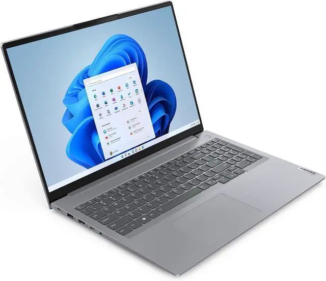 Alt view image 7 of 7 - Lenovo ThinkBook 16 Gen 6 Business Laptop (16" FHD+ Touchscreen, Intel 8-Core i5-13420H, 32GB DDR5 RAM, 1TB SSD) 10-Hour Long Battery Life, Thunderbolt 4, Ethernet, Wi-Fi 6, Webcam, Win 11 Pro, Grey