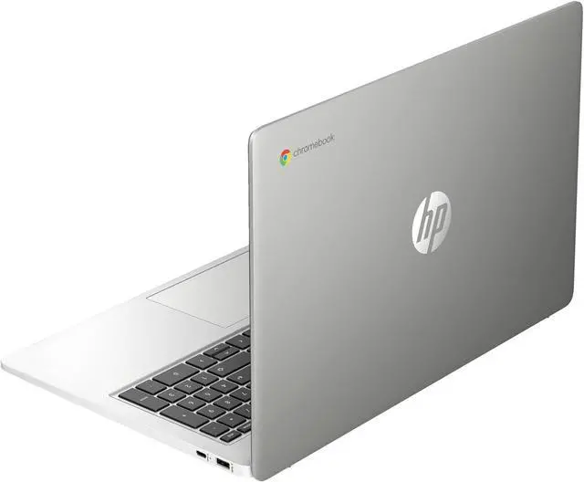 Alt view image 5 of 7 - HP Chromebook 15 15.6" HD (Intel Pentium N6000, 8GB RAM, 128GB Storage (64GB eMMc + 64GB SD Card), UHD Graphics, Numeric KB) Home & Student Laptop, Anti-Glare, Webcam, Wi-Fi, Chrome OS, Silver