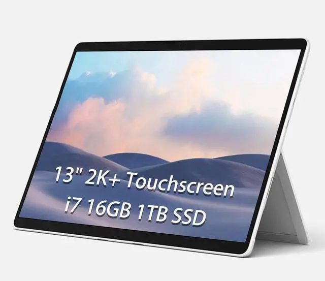 Main image of Microsoft Surface Pro 8 2 in 1 Tablet Laptop for Business (13" 2K+ Touchscreen, Intel i7-1185G7, 16GB RAM, 1TB SSD, Pen), Thunderbolt 4, 16-Hr Long Battery Life, 10MP Rear Camera, Win 11 Pro