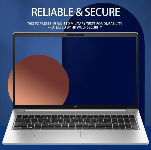 Alt view image 5 of 7 - HP ProBook 455 G10 Laptop (15.6" FHD Anti-Glare, AMD Ryzen 7 7730U (> Intel i7-1255U), 16GB RAM, 512GB SSD) for Business, Enterprise, Backlit, Fingerprint, Webcam, Ethernet, Win 11 Pro w/ AI Copilot