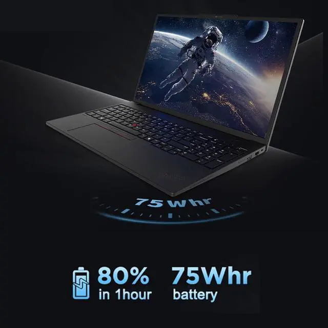 Alt view image 5 of 7 - Lenovo ThinkPad P16s Gen 3 Mobile Workstation Laptop (16" FHD+, Intel 16-Core Ultra 7 155H, 32GB DDR5, 1TB SSD, NVIDIA RTX 500 Ada), AI PC for Designer, Engineer, 3-Year WRT, 5MP IR Webcam, Win 11 Pro