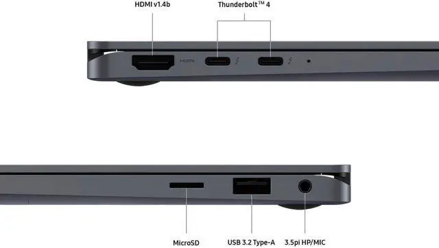 Alt view image 5 of 7 - Samsung Galaxy Book4 360 2 in 1 AI PC Laptop (15.6" FHD AMOLED Touchscreen, Intel 10-Core 5 120U (> i7-1355U), 16GB DDR5, 1TB SSD, Pen) for Creator, Designer, FP, IST Hub, Win 11 Pro, 2025, NP750QGK