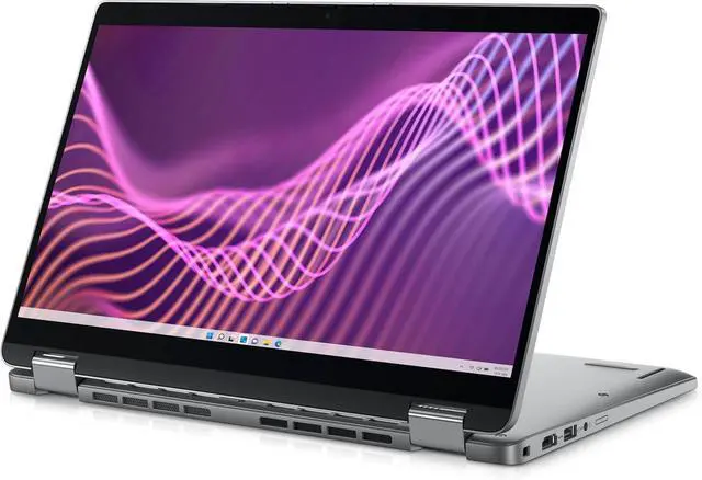 Alt view image 3 of 7 - Dell Latitude 5340 2-in-1 Business Laptop (13.3" FHD Touchscreen, Intel Core i7-1365U vPro, 32GB DDR5 RAM, 1TB SSD) Backlit, 1080p Webcam, 2 x Thunderbolt 4, Wi-Fi 6E, Win 11 Pro w/ Copilot, Gray