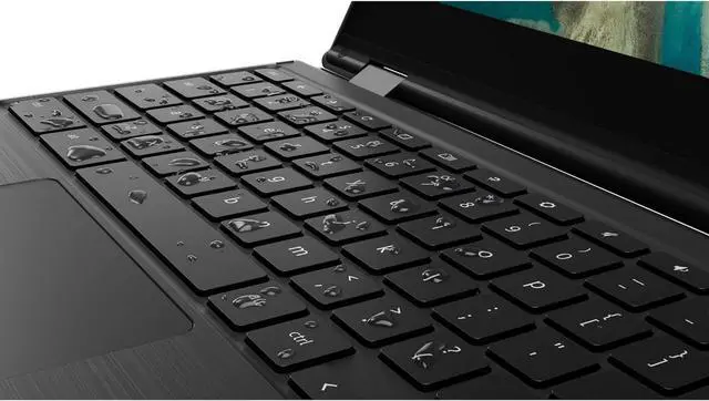 Alt view image 6 of 7 - Lenovo 300e 11.6" 2-in-1 Touchscreen Chromebook (Intel N4020, 4GB RAM, 32GB Storage, Stylus, Webcam), Ruggedized & Water Resistant, Flip Convertible Home & Education Laptop, IST Pen, Chrome OS