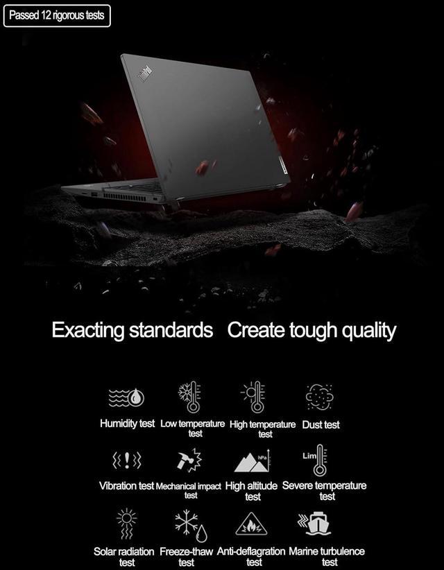 Alt view image 7 of 7 - Lenovo ThinkPad L14 Gen 3 Business Laptop (14" FHD Touchscreen, AMD Ryzen 7 5825U, 32GB RAM, 1TB SSD, 8-Core (Beats i7-1165G7)), Backlit, 1080p RGB Webcam, Ethernet, Wi-Fi 6, Win 11 Pro w/ AI Copilot