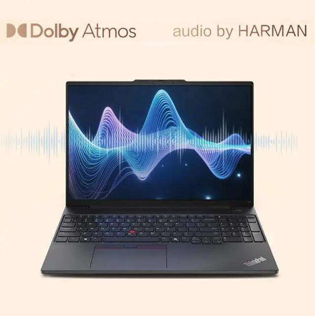 Alt view image 4 of 7 - Lenovo ThinkPad E16 Gen 2 Business AI PC Laptop (16" FHD+ Touchscreen, Intel 12-Core Ultra 5 125U, 32GB DDR5 RAM, 1TB SSD) Backlit KB, Fingerprint Reader, Webcam, Wi-Fi 6E, Ethernet, Win 11 Pro, 2025