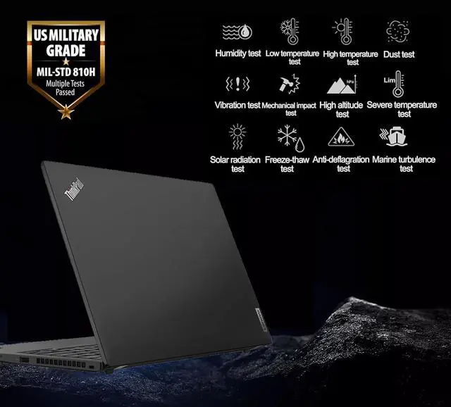 Alt view image 4 of 7 - Lenovo ThinkPad T14s Business Laptop (14" FHD+ Anti-Glare, Intel 14-Core i7-1370P vPro, 32GB DDR5 RAM, 1TB SSD), 2x Thunderbolt 4, Fingerprint Reader, Backlit, 5MP RGB IR Webcam, Win 11 Pro w/ Copilot