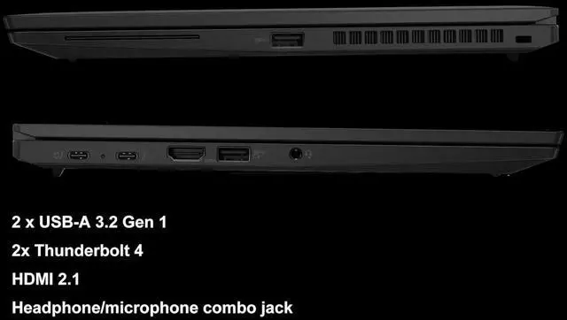 Alt view image 6 of 7 - Lenovo ThinkPad T14s Business Laptop (14" FHD+ Anti-Glare, Intel 14-Core i7-1370P vPro, 32GB DDR5 RAM, 1TB SSD), 2x Thunderbolt 4, Fingerprint Reader, Backlit, 5MP RGB IR Webcam, Win 11 Pro w/ Copilot