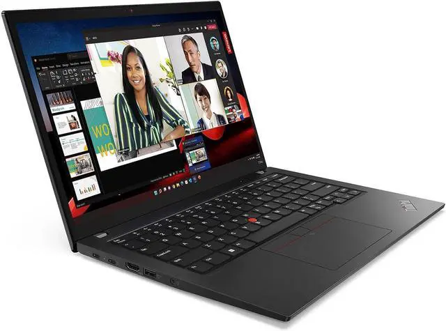 Alt view image 7 of 7 - Lenovo ThinkPad T14s Business Laptop (14" FHD+ Anti-Glare, Intel 14-Core i7-1370P vPro, 32GB DDR5 RAM, 1TB SSD), 2x Thunderbolt 4, Fingerprint Reader, Backlit, 5MP RGB IR Webcam, Win 11 Pro w/ Copilot
