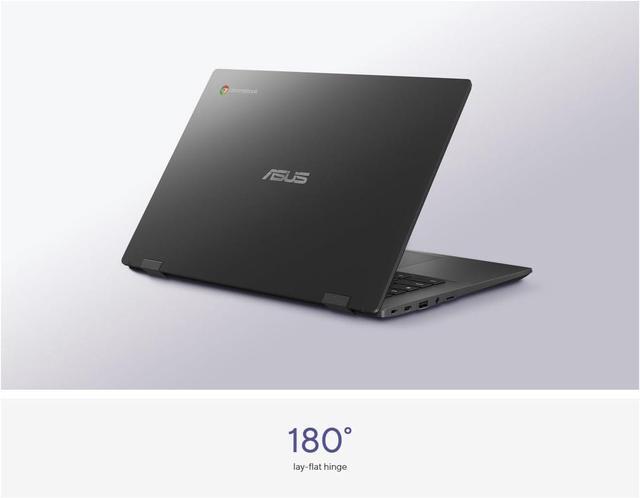 Alt view image 7 of 7 - ASUS Chromebook CM14 Laptop (14" FHD LED Anti-glare, MediaTek Kompanio 520, 4GB RAM, 64GB eMMC), Ruggedized, Home & Student, Light Weight, 15-Hr Long Battery Life, Webcam, Wi-Fi 6, Type-C, Chrome OS