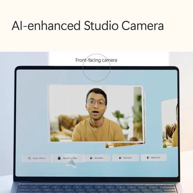 Alt view image 5 of 7 - Microsoft Surface Laptop 7 AI Copilot+ PC for Business (13.8" 2K+ Touchscreen, Snapdragon X Elite, 16GB DDR5, 2TB SSD) 20-Hr Long Battery Life, Backlit, Wi-Fi 7, Webcam, Win 11 Pro, Sapphire, 2025