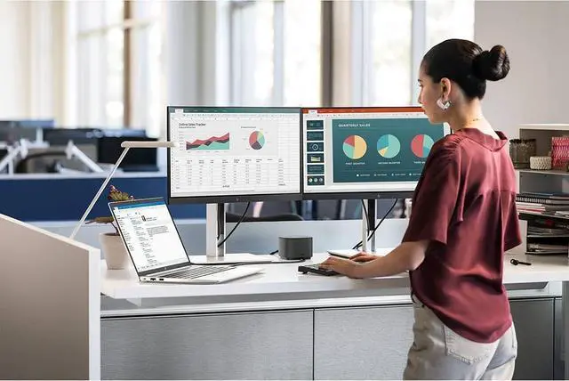 Alt view image 7 of 7 - HP ProBook 455 G10 Laptop (15.6" FHD Anti-Glare, AMD Ryzen 7 7730U (> Intel i7-1255U), 64GB RAM, 2TB SSD) for Business, Enterprise, Backlit, Fingerprint, Webcam, Ethernet, Win 11 Pro w/ AI Copilot