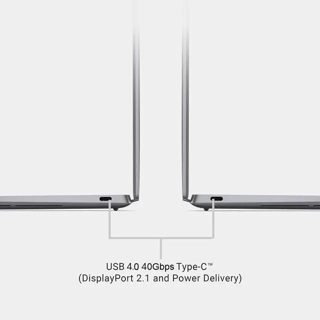 Alt view image 7 of 7 - Dell XPS 13 9345 AI Laptop (13.4" 3K (2880x1800) OLED Touchscreen, 16GB DDR5, 1TB SSD, Snapdragon X Elite (> Intel i7-1355U)) Copilot+ PC, Backlit, FP, 27-Hour Battery, IR Webcam, Wi-Fi 7, Win 11 Pro