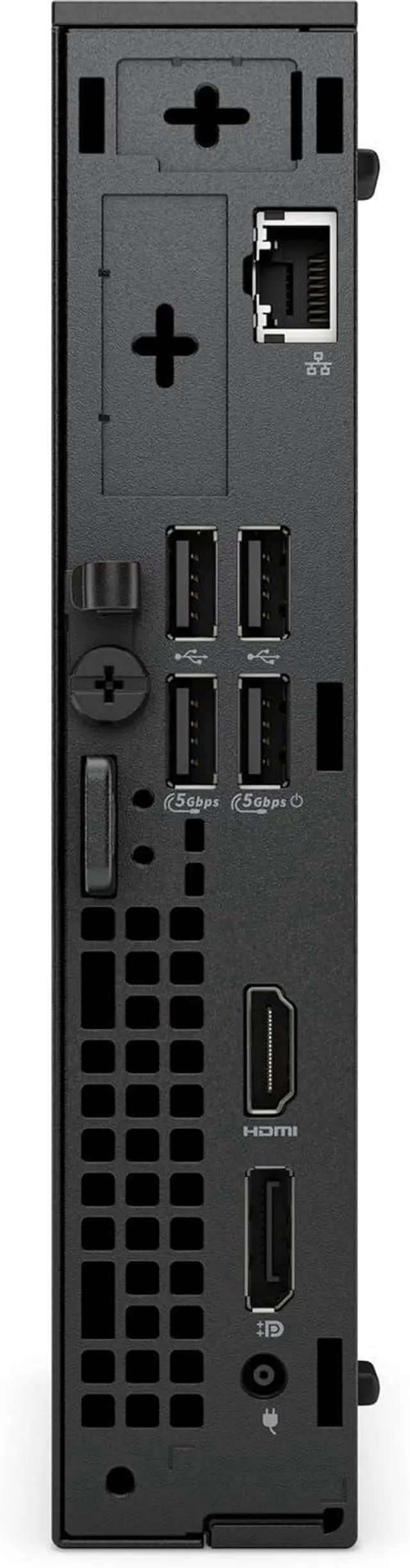 Alt view image 3 of 7 - Dell Pro Micro MFF Mini AI PC (Intel 14-Core Ultra 5 235T (> i7-13700), 64GB DDR5, 2TB SSD), QCM1250 (Replace OptiPlex 7000), Tiny Business Desktop, Wi-Fi 6E, RJ45, Bluetooth, 2x DP, Win 11 Pro,2025