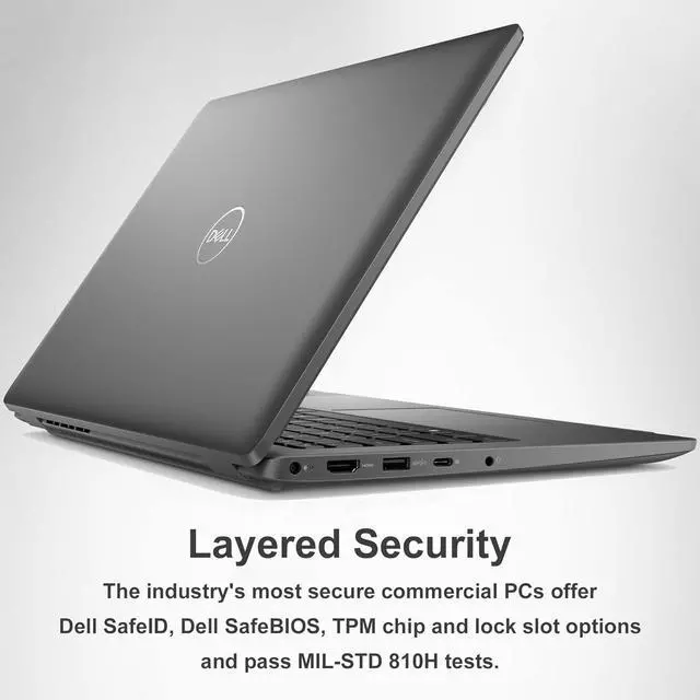 Alt view image 4 of 7 - Dell Latitude 3450 Business Laptop (14" FHD Anti-Glare, Intel Core i7-1355U, 16GB DDR5 RAM, 512GB SSD) Backlit, Fingerprint, Ethernet, 1080p HDR IR Webcam, Wi-Fi 6E, IST HUB, Win 11 Pro w/Copilot