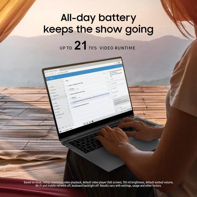 Alt view image 7 of 7 - Samsung Galaxy Book4 Pro 360 2 in 1 AI PC Laptop (16" 3K AMOLED Touchscreen, Intel Core Ultra 7 155H (> i7-13700H), 16GB DDR5, 1TB SSD, S Pen) for Creator, Designer, FP, Win 11 Pro, NP960QGK, 2025