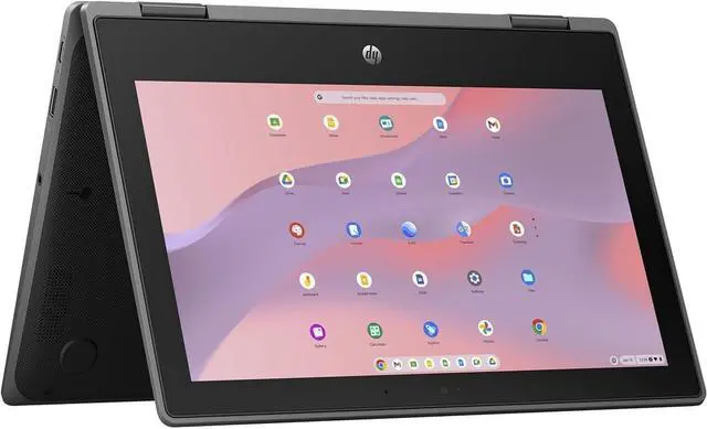 Alt view image 3 of 7 - HP Chromebook Pro X360 Fortis 11 2-in-1 Laptop (11.6" Touchscreen, Intel N5100, 8GB RAM, 128GB Storage), Ruggedized & Spill-Resistant, Convertible, Student, Home, Long Battery Life, IST HUB, Chrome OS
