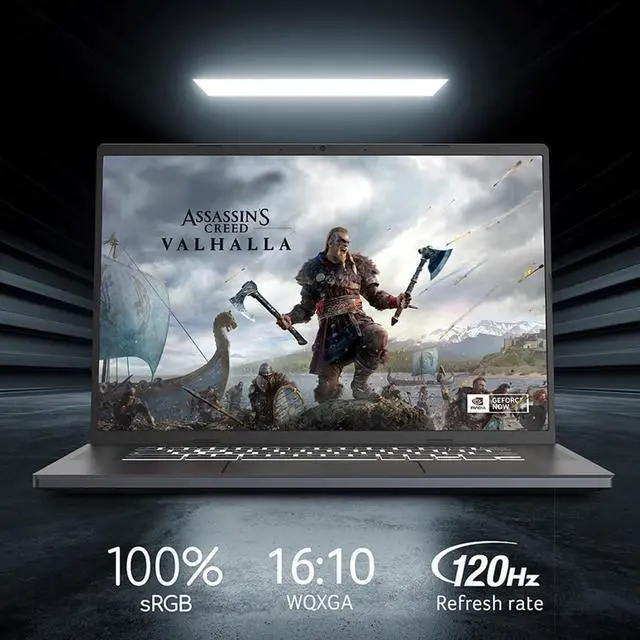 Alt view image 3 of 7 - Acer Chromebook Plus 516 GE Laptop (16" 3K 120Hz, Intel Core 5 120U, 8GB RAM, 256GB SSD, NVIDIA GeForce NOW, 2TB Cloud Storage, (10-Core>i7-1165G7)) Cloud Gaming, RGB Backlit, 1080p Webcam, Chrome OS