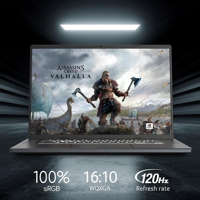 Alt view image 3 of 7 - Acer Chromebook Plus 516 GE Laptop (16" 3K 120Hz, Intel Core 5 120U, 8GB RAM, 512GB SSD, NVIDIA GeForce NOW, 2TB Cloud Storage, (10-Core>i7-1165G7)) Cloud Gaming, RGB Backlit, 1080p Webcam, Chrome OS