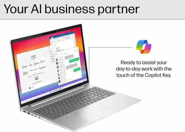 Alt view image 4 of 7 - HP EliteBook 660 G11 Business AI PC Laptop (16" FHD+ Anti-Glare, Intel 12-Core Ultra 7 165U, 64GB DDR5, 2TB SSD), Backlit, Fingerprint, 5MP IR Webcam, 2X Thunderbolt 4, Fast Charge, Win 11 Pro, 2025
