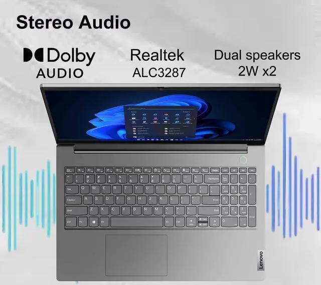 Alt view image 5 of 7 - Lenovo ThinkBook 15 Business Laptop (15.6" FHD Anti-Glare, 16GB RAM, 1TB SSD, AMD Ryzen 7 5825U (> i7-1165G7)), FHD Webcam w/ Shutter, Military Grade, Fingerprint, Ethernet, Win 11 Pro, Grey