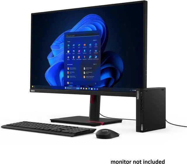 Alt view image 7 of 7 - Lenovo ThinkCentre M70q Gen 5 Tiny Business Desktop (Intel 10-Core i5-14400T (> i7-13700T), 32GB DDR5, 1TB SSD, UHD Graphics 730) MFF, Mini PC, DisplayPort, Ethernet, HDMI, 3-Yr WRT, Win 11 Pro, 2025