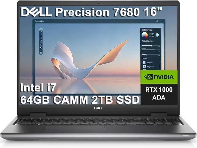 Dell Precision 7000 7680 Mobile Workstation Laptop (NVIDIA RTX