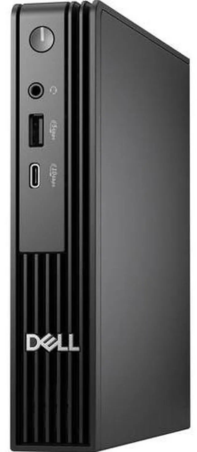 Alt view image 3 of 5 - Dell Pro Micro QCM1250 mini PC Desktop, Intel 14-Core i5 14500T, 32GB DDR5 RAM, 1TB SSD, Mini business PC, WIFI, Bluetooth, DisplayPort, HDMI, Windows 11 Pro, Black